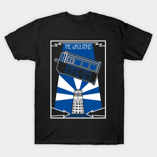 The-Whovians T-Shirt by Creatiboom